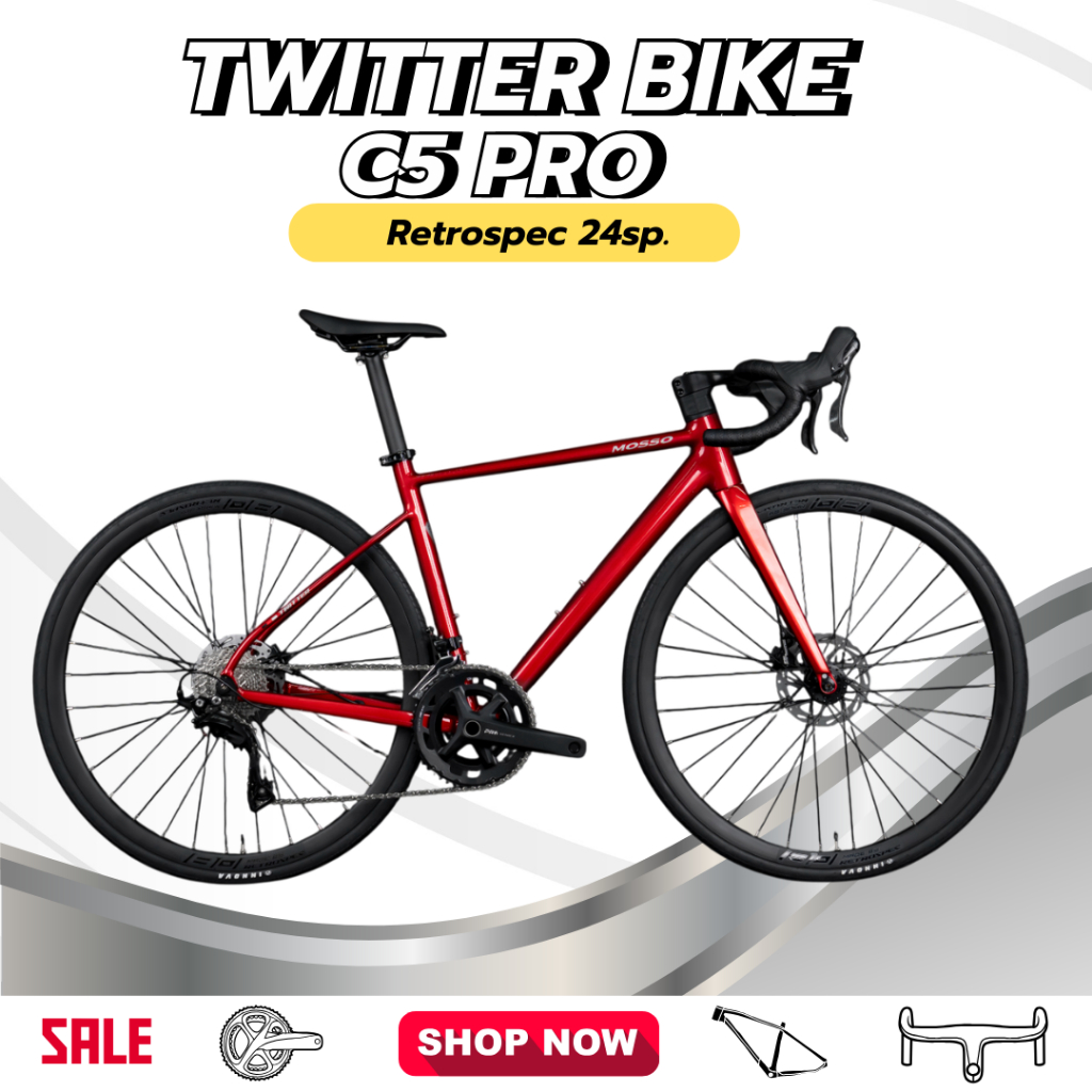 TWITTER รุ่น C5 Pro 24sp. NEW 2025