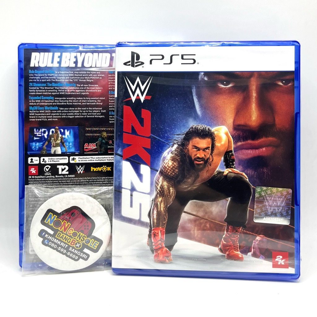 WWE 2K 25 (PS5) โซนสาม ,Asia-Eng / WWE2K25 , WWE 2K25