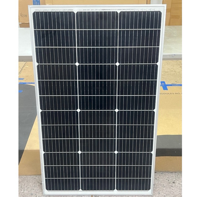 (1คำสั่งซื้อ/1แผง) โซล่าเซลล์ โมโน 100w 135w 180w 200w ไฟจากแผง 18v-20v