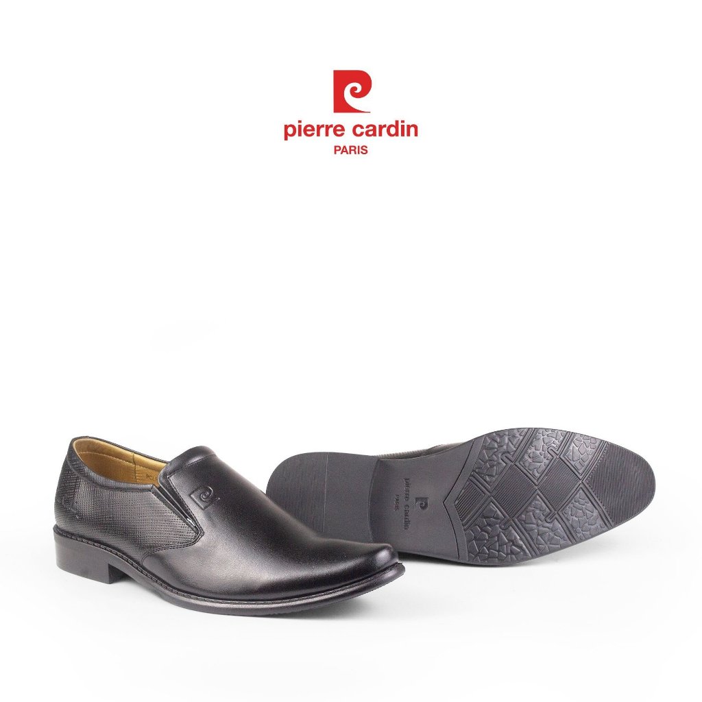 Pierre Cardin لوفر رجالي جلد بقري بريميوم مانع للانزلاق — صورة 4