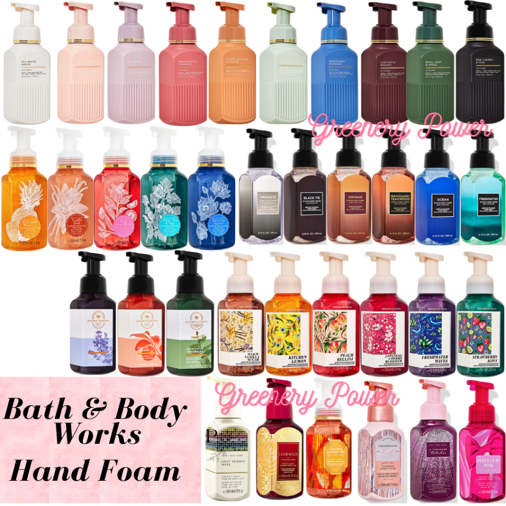 BBW#7 โฟมล้างมือหอม ✋🏻Bath and Body Works Gentle Foam Hand Soap 259 ml สบู่ล้างมือ