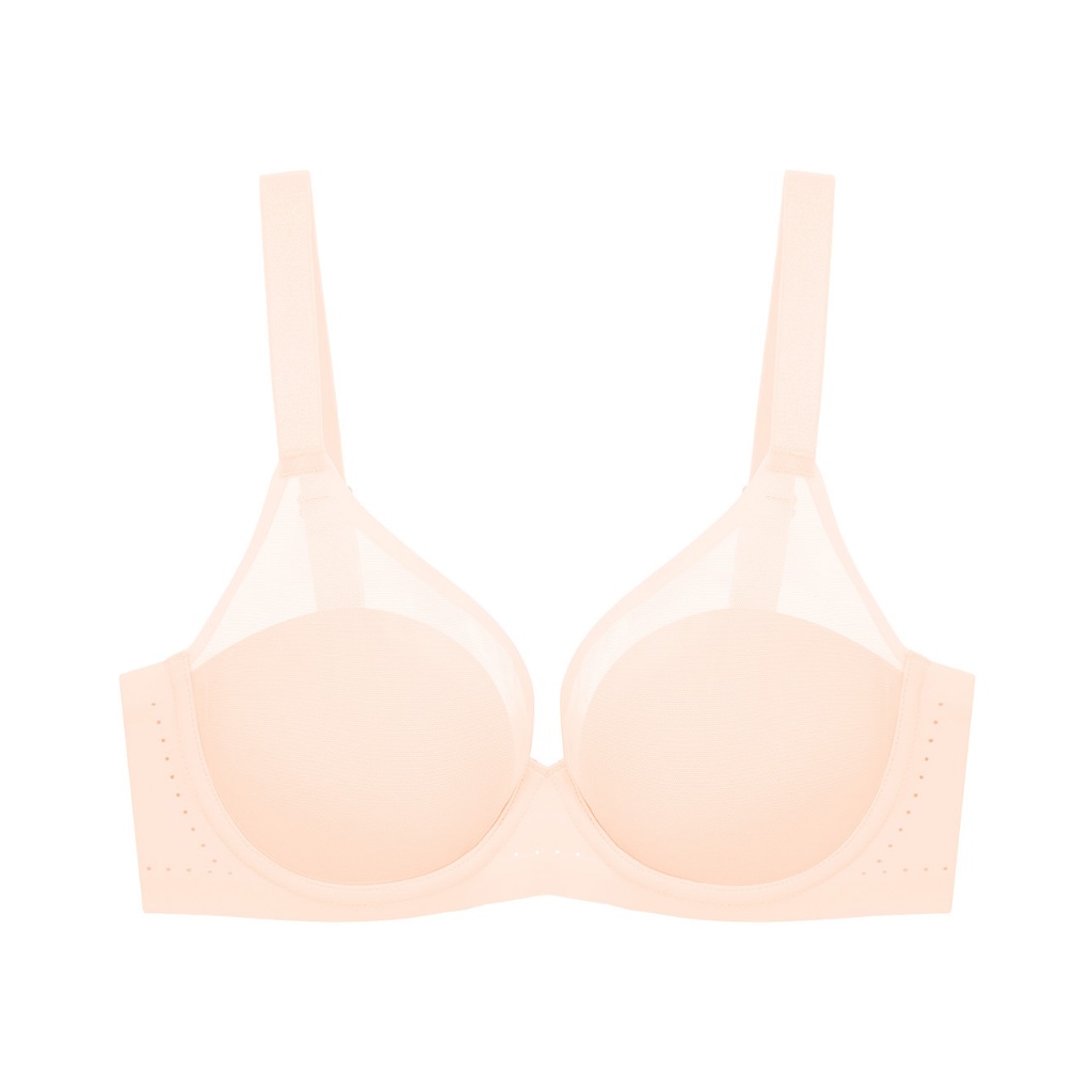 Triumph เสื้อชัันในมีโครงเต็มทรง รุ่น Natural Sweet Smooth WP รหัส 10225982 สีครีม