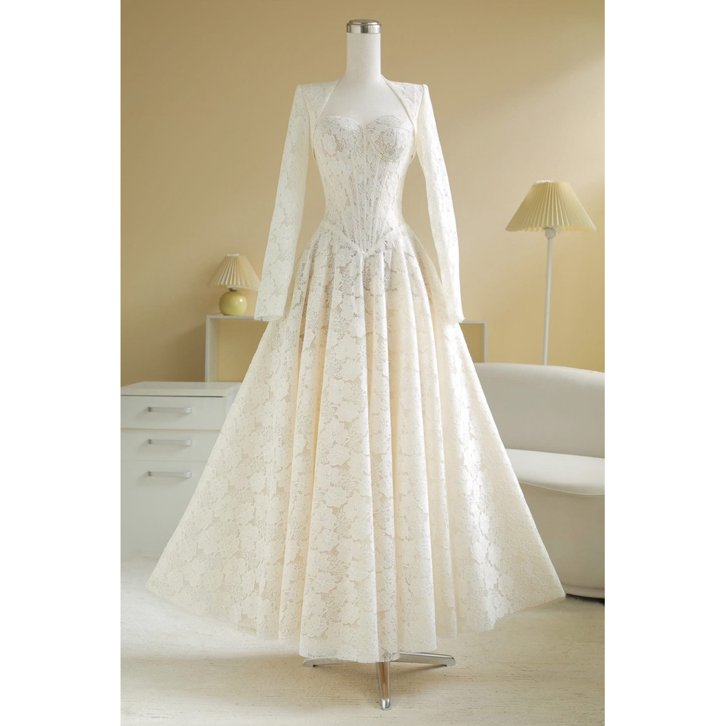 🎀Brand : Sovintage celina dress มีรูปชุดจริง 🎀 (สินค้าพรีออเดอร์)