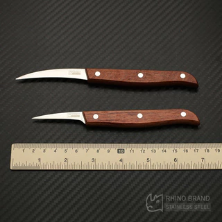 มีด แกะสลัก RHINO BRAND No.2312 / 3312 CARVING KNIFE แกะสลัก ผัก ผลไม้ (ของแท้)