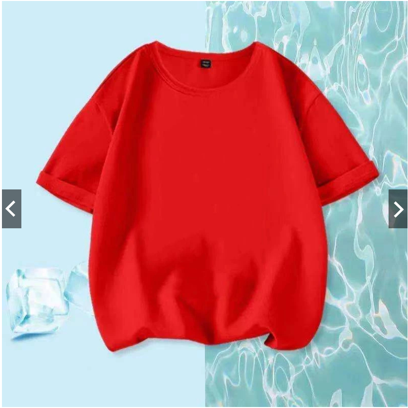 J-NO-SHORT เสื้อยืดแฟขั่นเด็กๆ สีพื่นไม่มีลาย เสื้อแขนสั้นคอกลม ใส่ได้ทั้งเด็กผู้หญิงและเด็กผู้ชาย