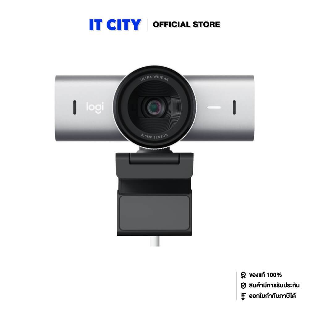 LOGITECH MX BRIO 4K ULTRA HD WEBCAM - PALE GEAY (VD3-000275)