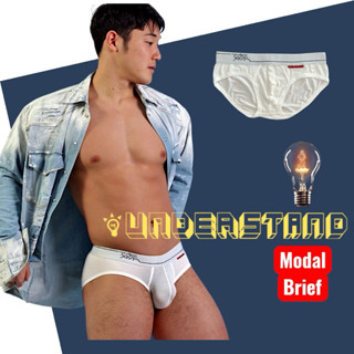 Understand Brief สีขาวออฟไวท์ (มือ1 S,M,L,XXL) กางเกงในชาย แ…