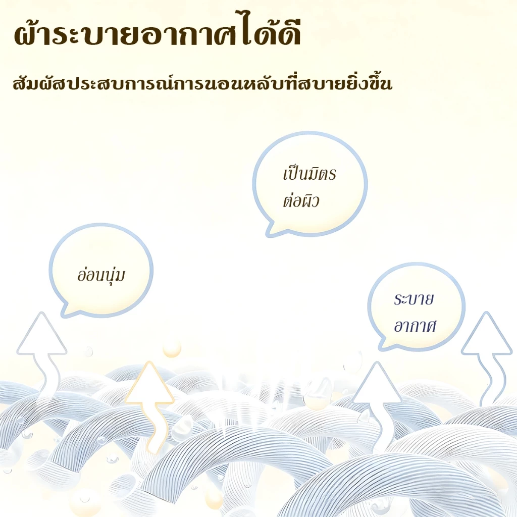 ชุดผ้าปูที่นอนซาติน ลายริ้ว 6ฟุต/5ฟุต/3.5ฟุต/3ฟุต thumbnail 7
