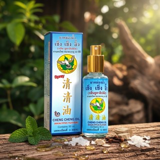 ยาหม่องน้ำ เช็ง เช็ง อิ๊ว กลิ่นยูคาลิปตัส ขนาด 50 มิลลิลิตร
