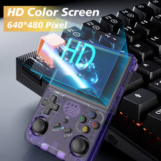 เกมพกพา R36XX 2026 WIFI จอIPS 3.5นิ้ว+ความจำ 128GB+20,000เกม รองรับเกม PSP NDS N64 Ps1 GBA เกมบอย