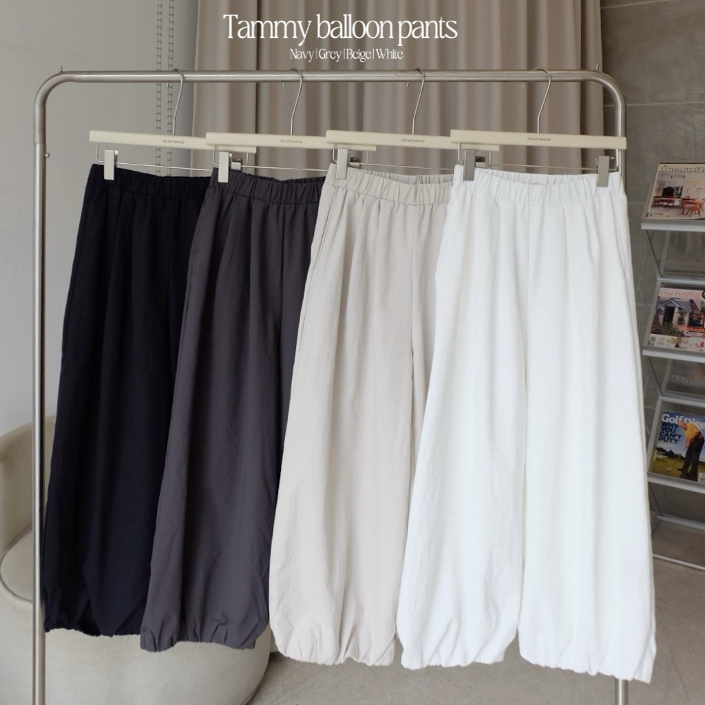 (A44) Heartmade-Tammy balloon pants(สินค้าพร้อมส่ง)