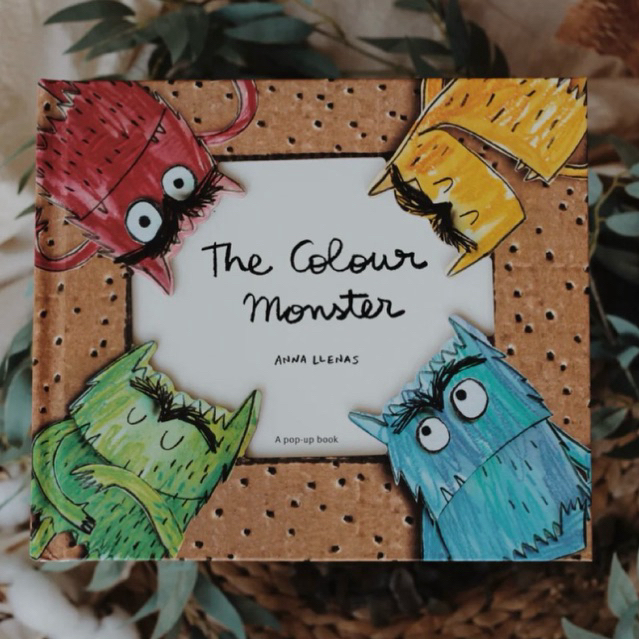 The Colour Monster :Pop-Up ,Paperback,Board Book