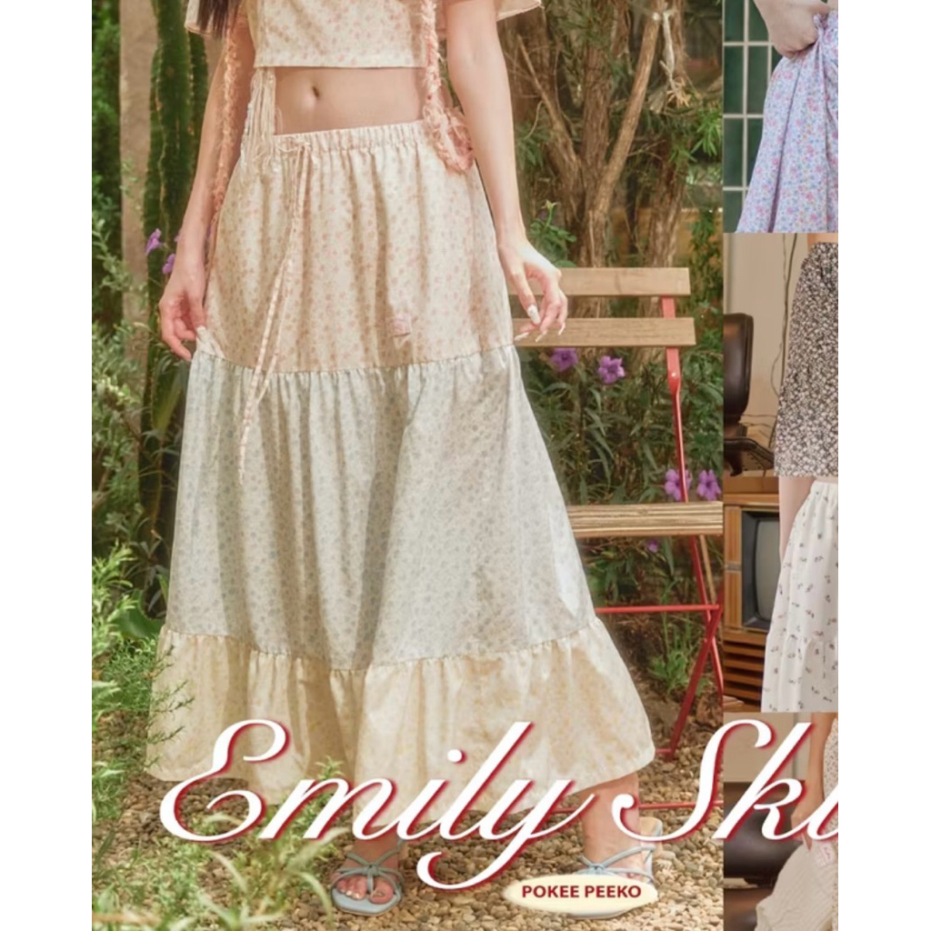 ส่งต่อ pokee peeko emily skirt size M
