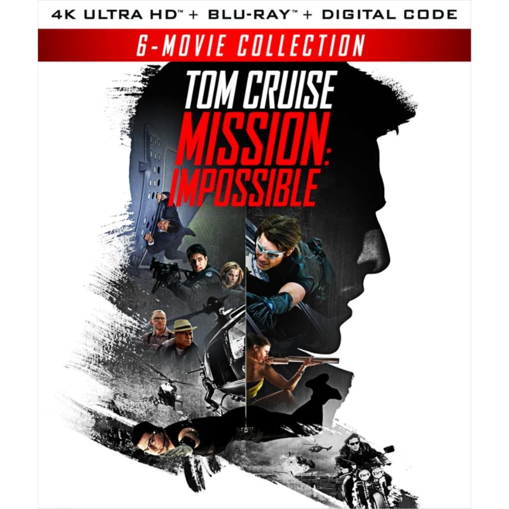 Mission: Impossible 6-Movie Collection (4K UHD + Blu-ray + Digital)