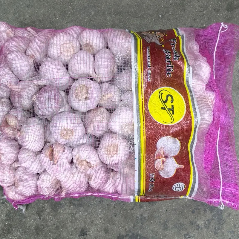 กระเทียมจีน 5 โล กระเทียมไซส์ 4.5-5.5 ฤดูกาลใหม่