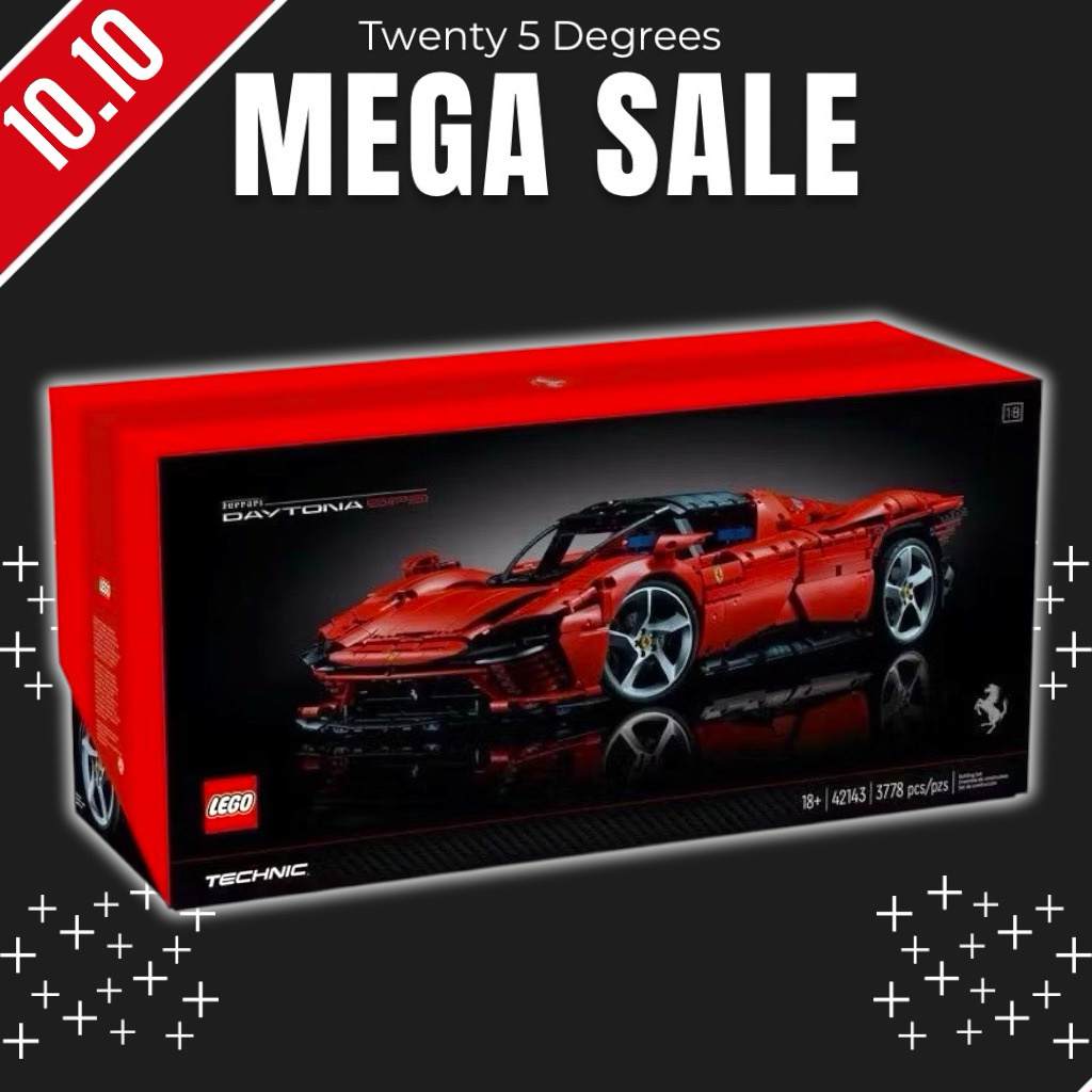 Lego Technic 42143 Ferrari Daytona SP3 พร้อมส่ง กล่องสวย