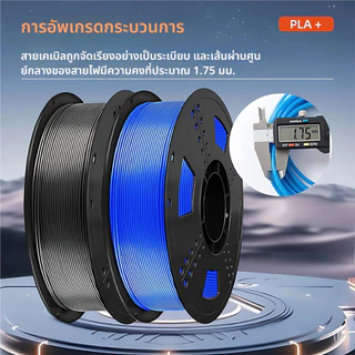 PETG Filament เส้นพลาสติกสำหรับเครื่องพิมพ์ 3 มิติ สีพื้นฐาน ขนาด 1.75mm 3D