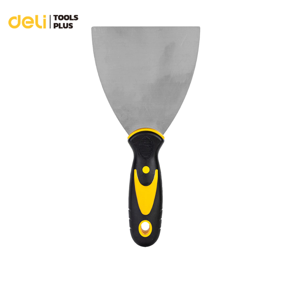 Deli เกียงฉาบปูน เกียงก่ออิฐ เกรียงสแตนเลส เกรียงโป้วสี 25 50 75 100 125 148 mm กันน้ำ ไม่เป็นสนิมง่าย Putty Trowel