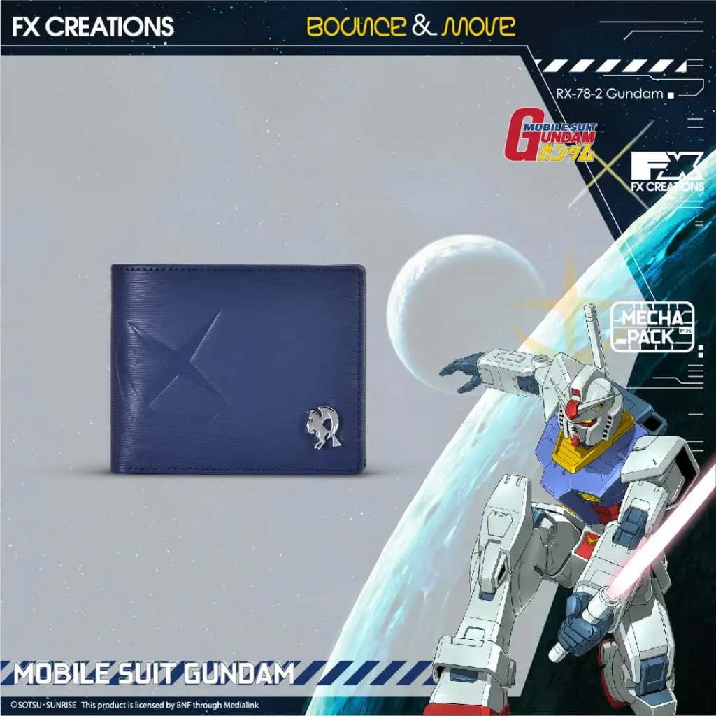 6953078746568 FX Creations x RX-78-2 GUNDAM – LEATHER WALLET