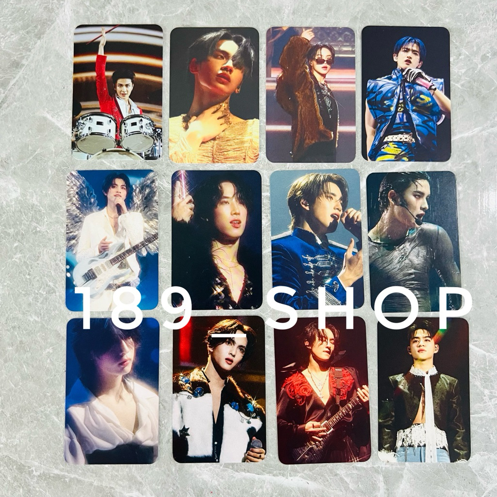 สินค้าพร้อมส่ง การ์ด Solo & Back Stage bus light the world concert - Shine Keepper Keyring