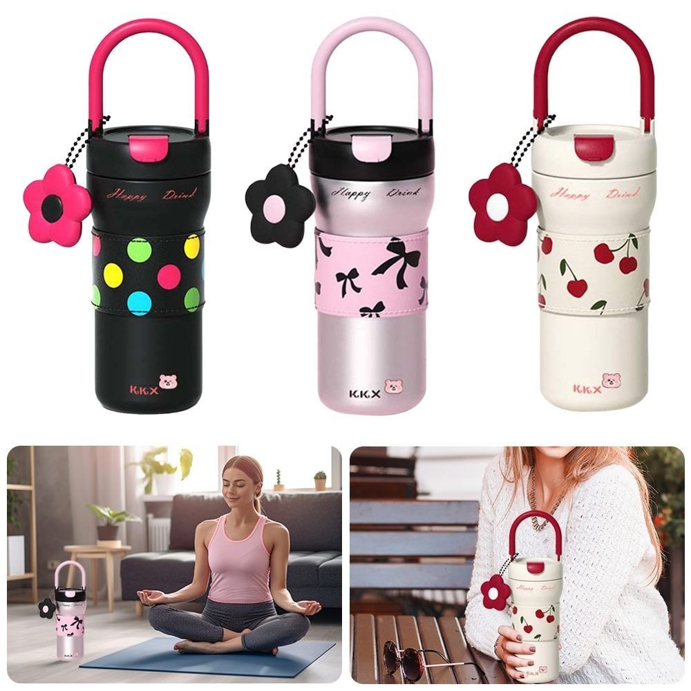 [ของใหม่] แก้วน้ำสแตนเลส 316 เก็บอุณหภูมิ 720ml ภายในเซรามิก ฝาปิดสนิทกันรั่ว ดีไซน์ทันสมัย - รูปที่ 2