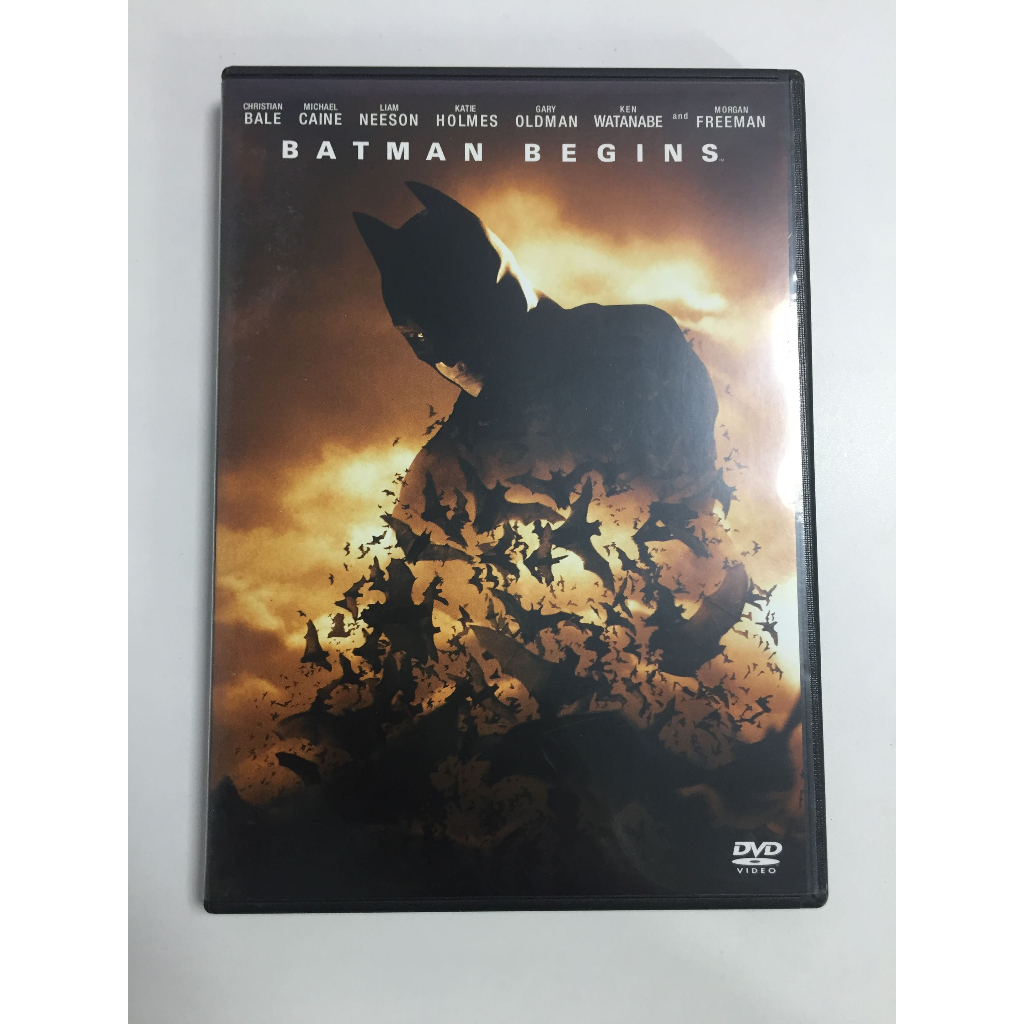 DVD สากล Batman Begins  สภาพตามรูปปก A1002