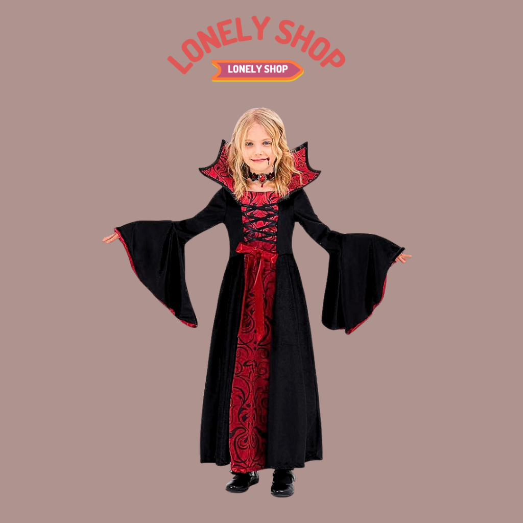 ชุดฮาโลวีน รวม ฮาโลวีนหญิง ชุดผี ชุดฮาโลวีน เจ้าหญิง ซอมบี้ เดวิล เด็กหญิง !!!ส่งด่วน+++  (พร้อมส่งจากไทย)! - รูปที่ 7