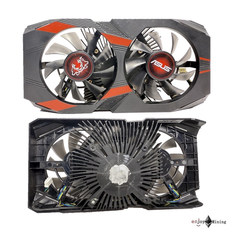 พัดลม+กรอบ การ์ดจอ ASUS CERBERUS GTX 1050 Ti OC มือสอง