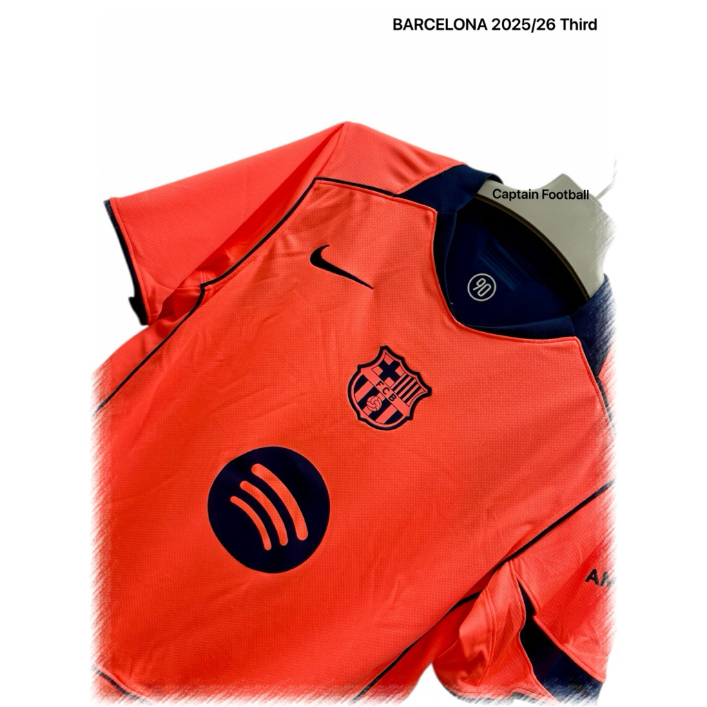 เสื้อทีมฟุตบอล BARCELONA ชุด Third 2025/26 เกรดแฟนบอล