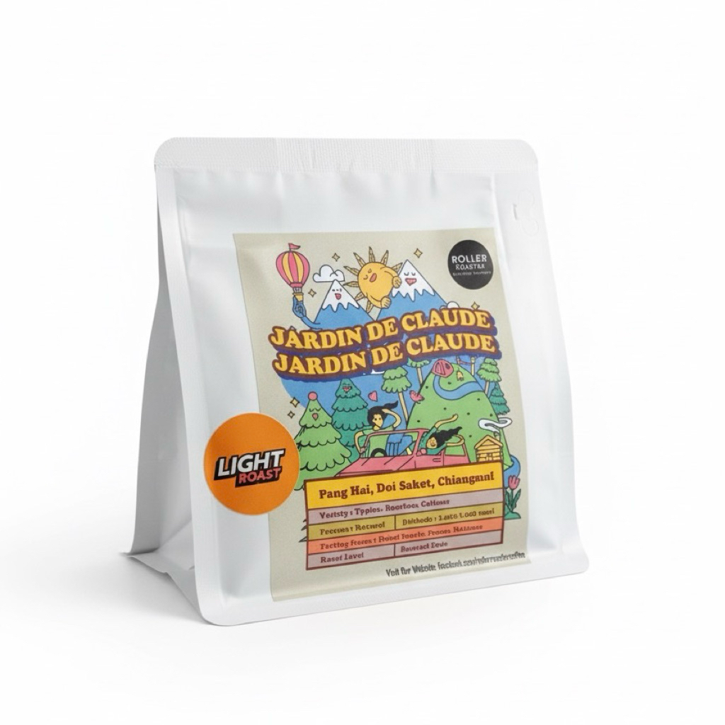 Jardin De Claude Coffee Estate Pang Hai, Doi Saket Dry Process กาแฟคั่วสำหรับดริป และเอสเปรซโซ่