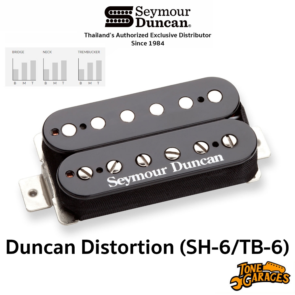 Seymour Duncan SH-6 / TB-6 Duncan Distortion Humbucker Trembucker ปี๊กอัพกีต้าร์ไฟฟ้า ฮัมบัคเกอร์