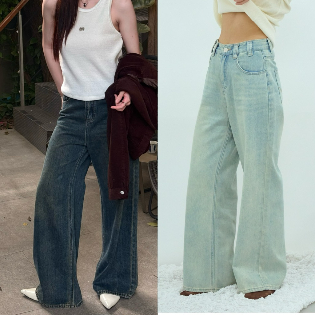 Roomry.n - Umi jeans กางเกงยีนส์ทรงกระบอก