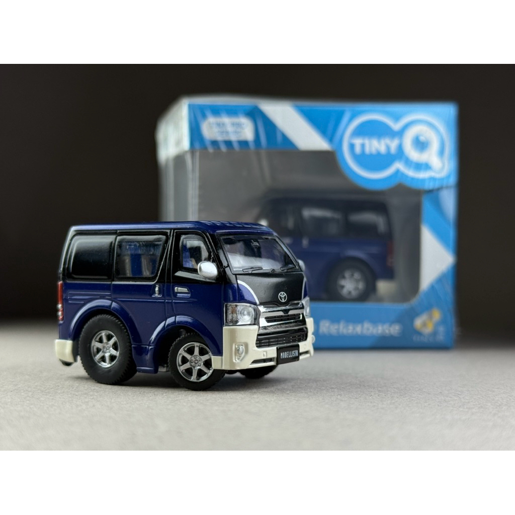 ▫️Toyota Hiace Relaxbase Scale 1:64 ยี่ห้อ Tiny Q