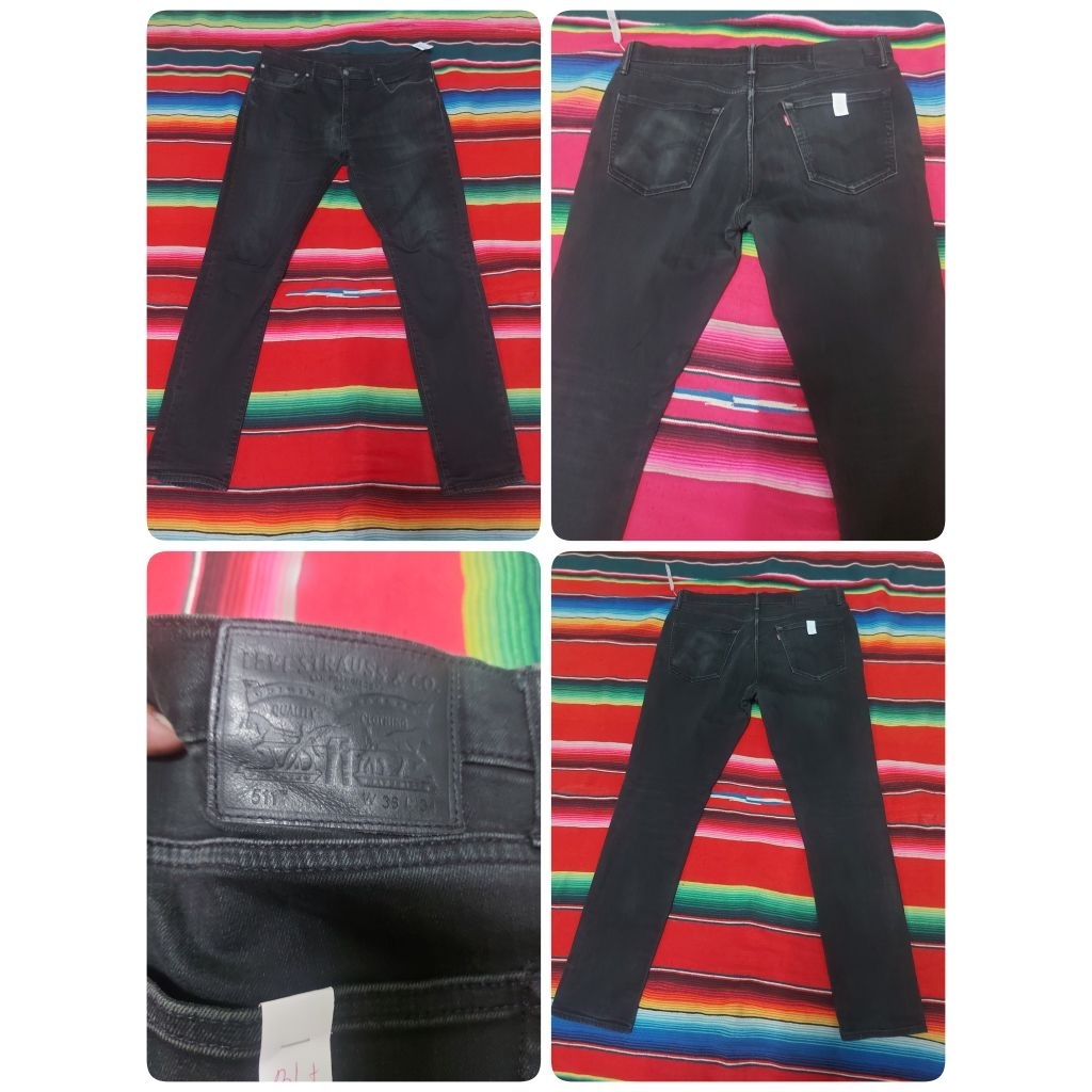 #402. Levis 511  เอว36 ยาว42 ปลายขา7