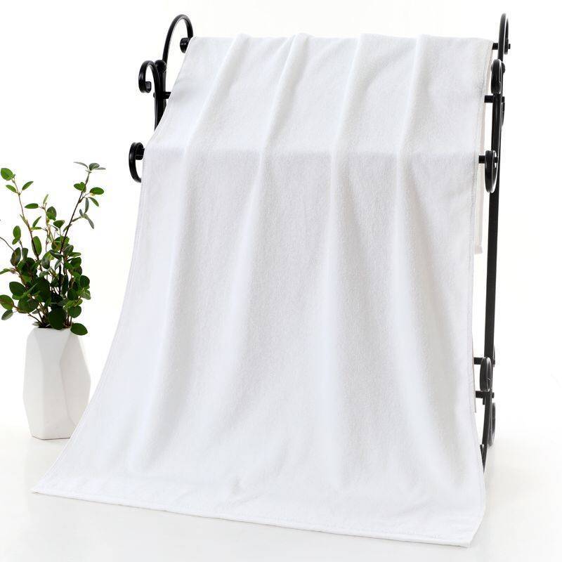เซ็ตผ้าเช็ดตัว+ผ้าเช็ดผม เกรดโรงแรม Cotton 100% มี 3 สี MMN