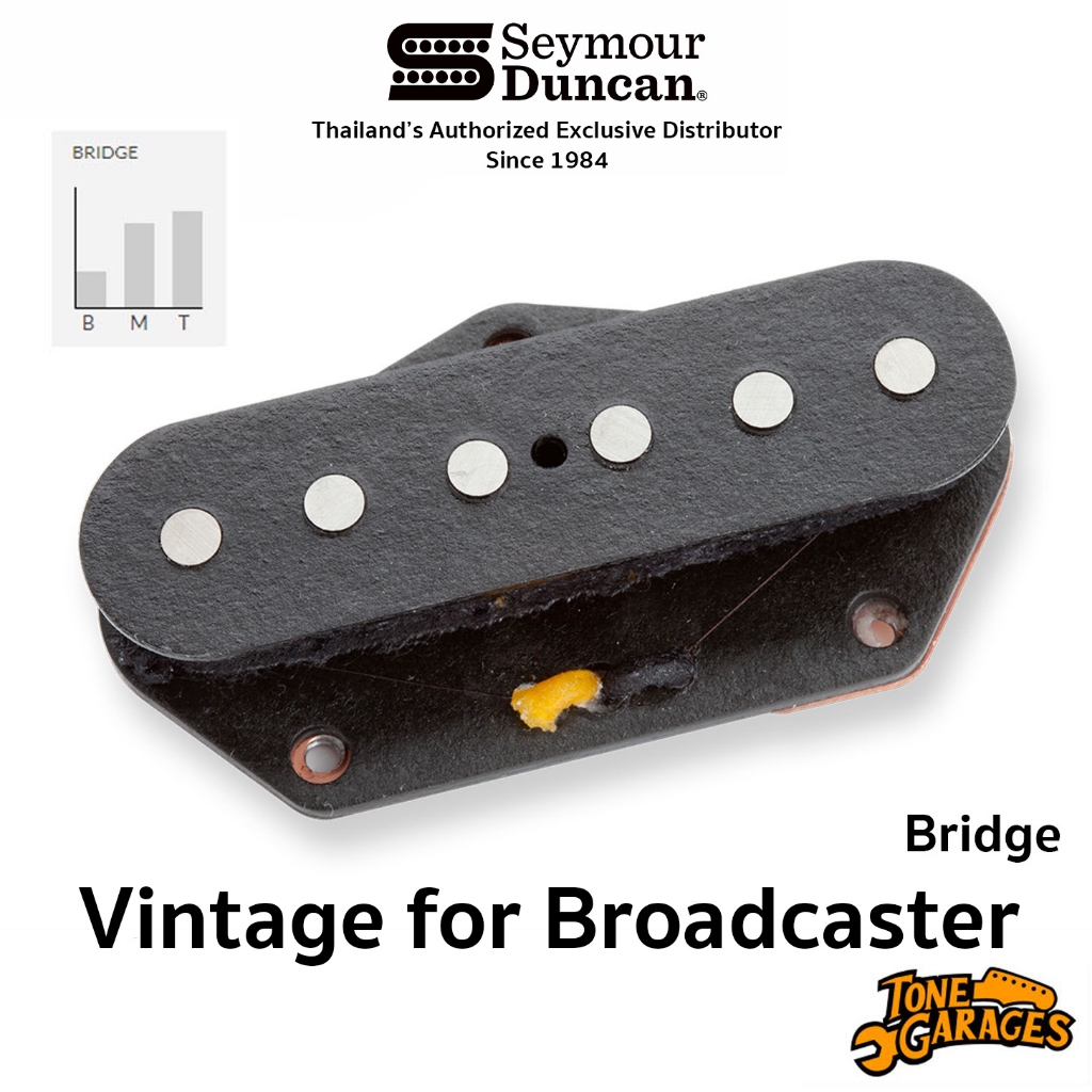 Seymour Duncan Pickups Vintage for Broadcaster (STL-1b) ปิ๊กอัพกีต้าร์ Made in USA