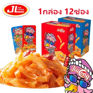 12 ซอง ขนมบุก ล่าเถียวจีน หม่าล่า ขนมว่างอร่อย เส้นบุกปรุงรส ขนมล่าเถียว เคี้ยวกรุบๆ ขนมทานเล่น