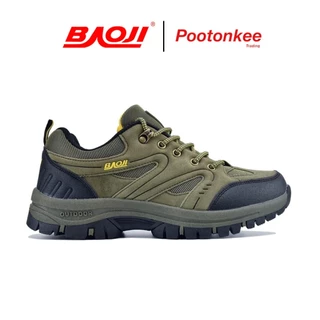 BAOJI บาโอจิ รุ่น BJM 607 Outdoor รองเท้าผ้าใบ รองเท้าเดินป่า ปีนเขา