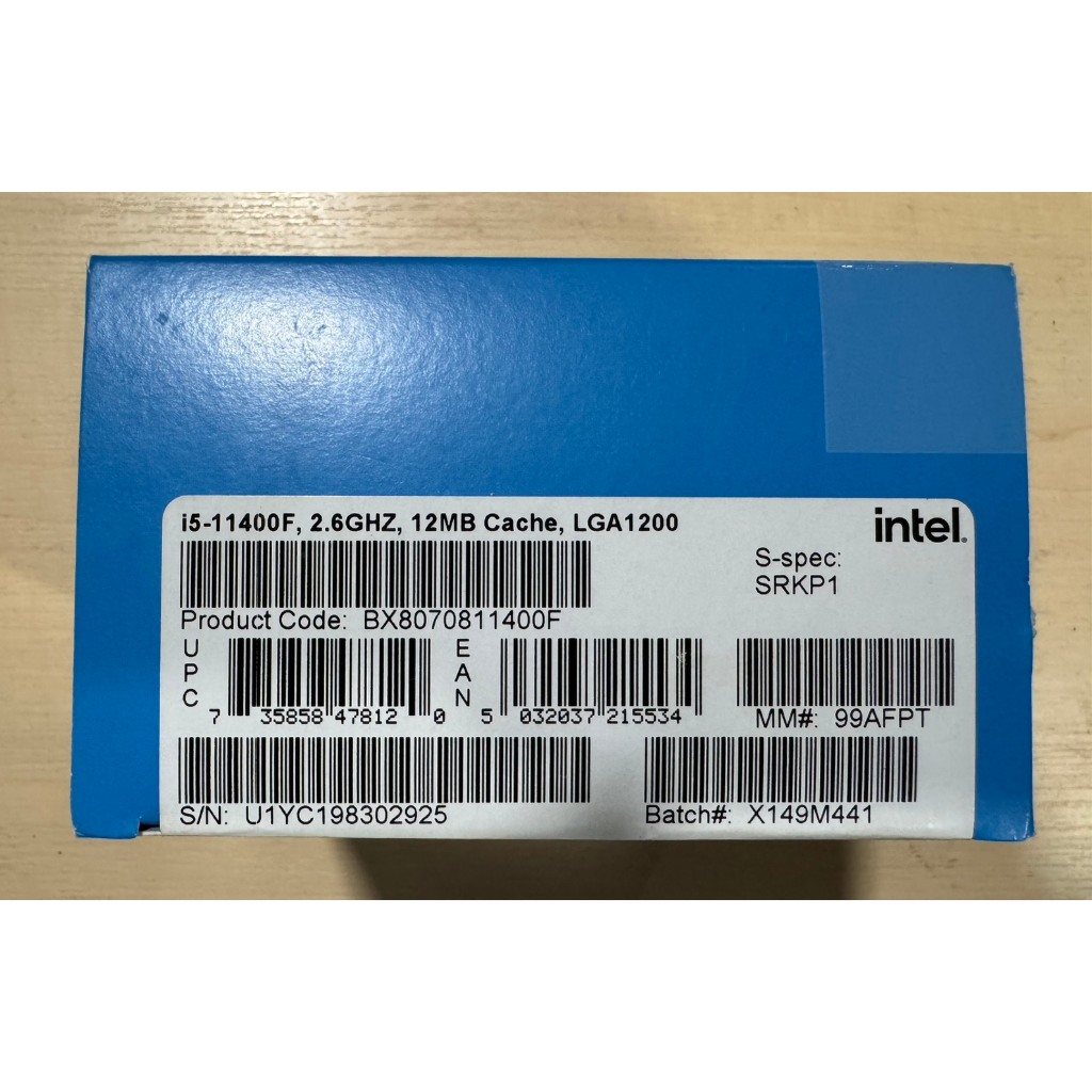 INTEL i5-11400F [มือสอง]