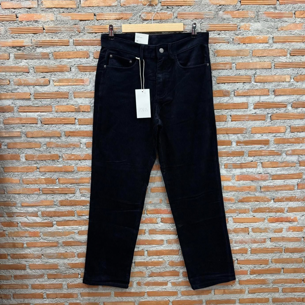 กางเกงขายาวของแท้ 100% แทรกครบ ผ้าลูกฟูกอย่างดี ทรงสวยมาก สินค้าพร้อมส่ง - รูปที่ 3