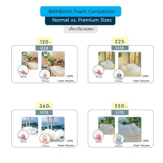 💖 Bath Bomb บาธบอม ฟองฟูเยอะพิเศษ Kraft Bubble Bath💖 ฟองเยอะ ฟูนาน สีสวยไม่ติดอ่าง🧼สูตรอ่อนโยน🧼