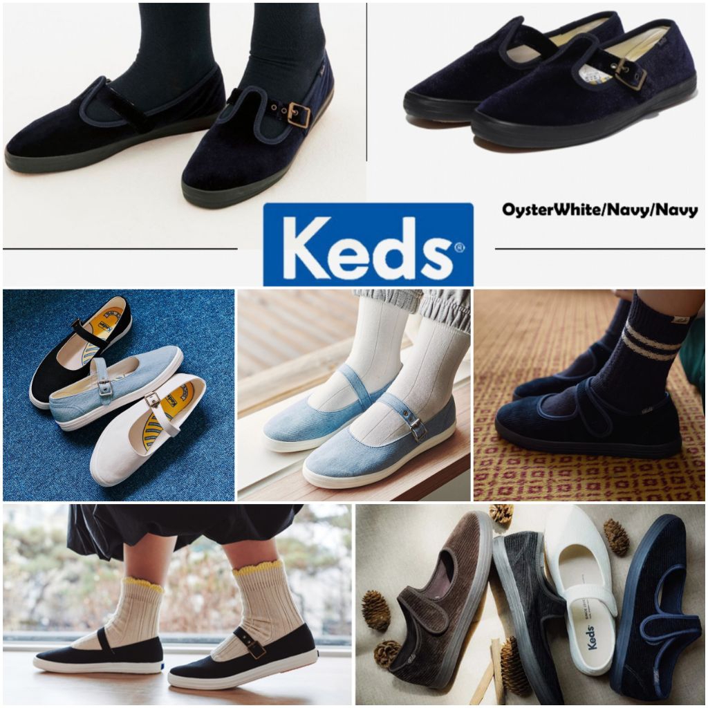 รองเท้ามือสองแมรี่เจน Keds รุ่น Champion Strap Mary Jane Size 36-39