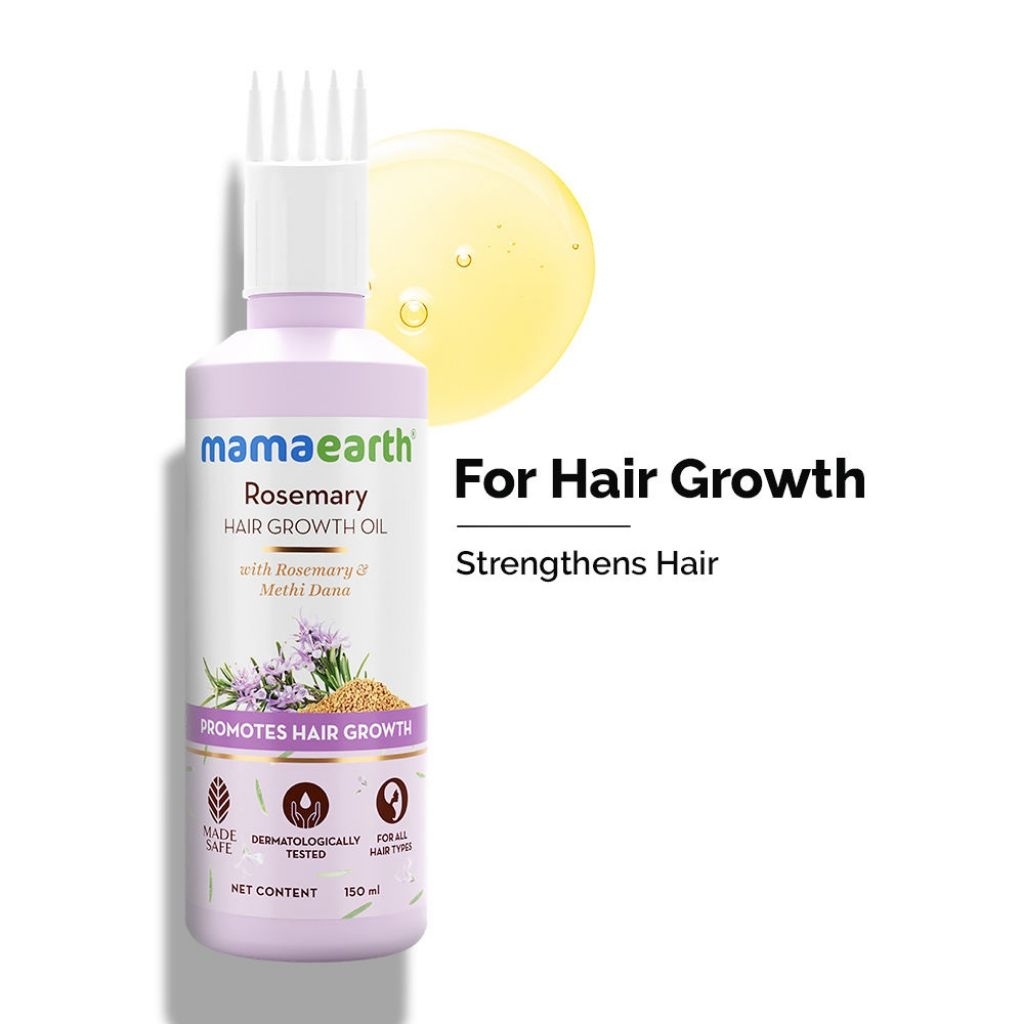 Mamaearth Rosemary Hair Oil น้ำมันโรสแมรี่ รูปที่ 2