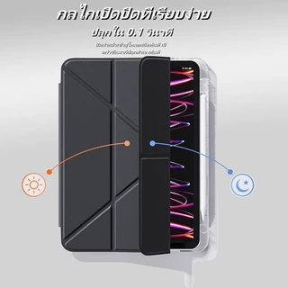 🔥ส่งจากไทย🔥สีดำ พับรูปตัว Y เคส for iPad air7 2025 11 pro 2024 11 gen11 2025 11 เคสไอแพด air5 10.9 gen9 10.2 มีช่องปากกา