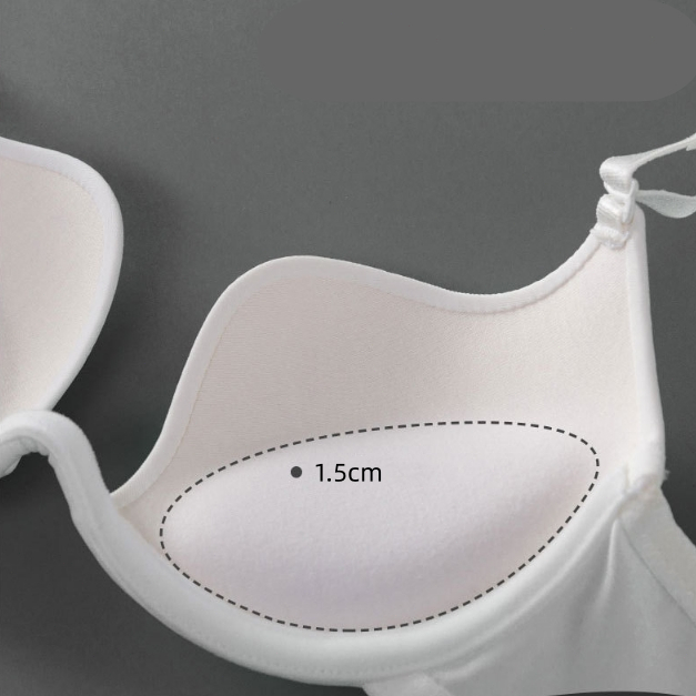 เสื้อชั้นในผู้หญิง บราเซ็กซี่ ดันทรง ยกกระชับ หน้าอกเล็กดูใหญ่ ฟองน้ำหนา นุ่ม ใส่สบาย ดีไซน์ลูกไม้ เซ็กซี่ ชุดบรา - รูปที่ 4