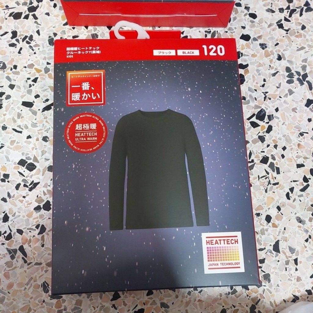 เสื้อUniqlo heattech Ultra warm รุ่นอุ่นพิเศษ สำหรับใส่ชั้นในอุณหภูมิติดลบ10 สำหรับเด็ก - รูปที่ 2