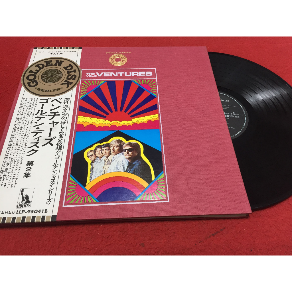 Golden Disk Vol. 2  -  The Ventures ขนาด 12 นิ้ว 2LP B279