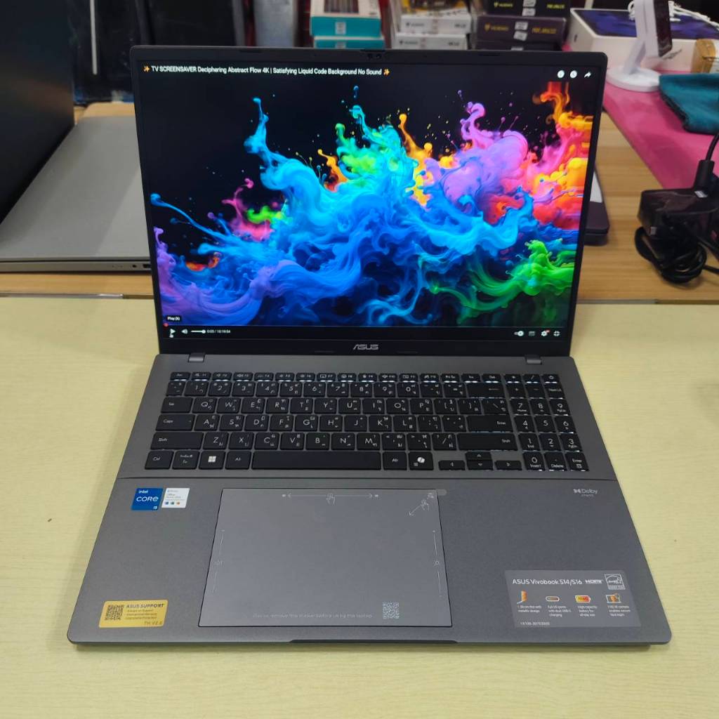 Asus Vivobook S16 S3607VA-RP574WA สภาพเครื่อง 100% ไร้ริ้วรอย เครื่อง 2 เดือน ประกันศูนย์ 9/8/2028