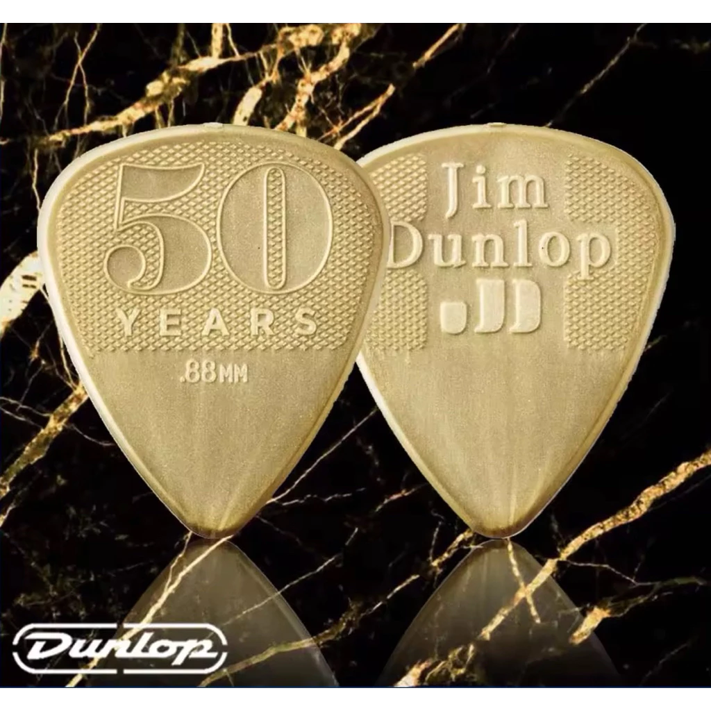 ปิ๊กกีตาร์ Jim Dunlop 50th Anniversary Nylon เป็นปิ๊กกีตาร์รุ่นพิเศษที่ผลิตขึ้นเพื่อฉลองครบรอบ 50 ปีของ Jim Dunlop