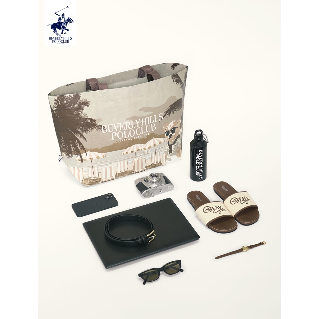 BEVERLY HILLS POLO CLUB حقيبة توت كوردروي BAGB050 — صورة 3